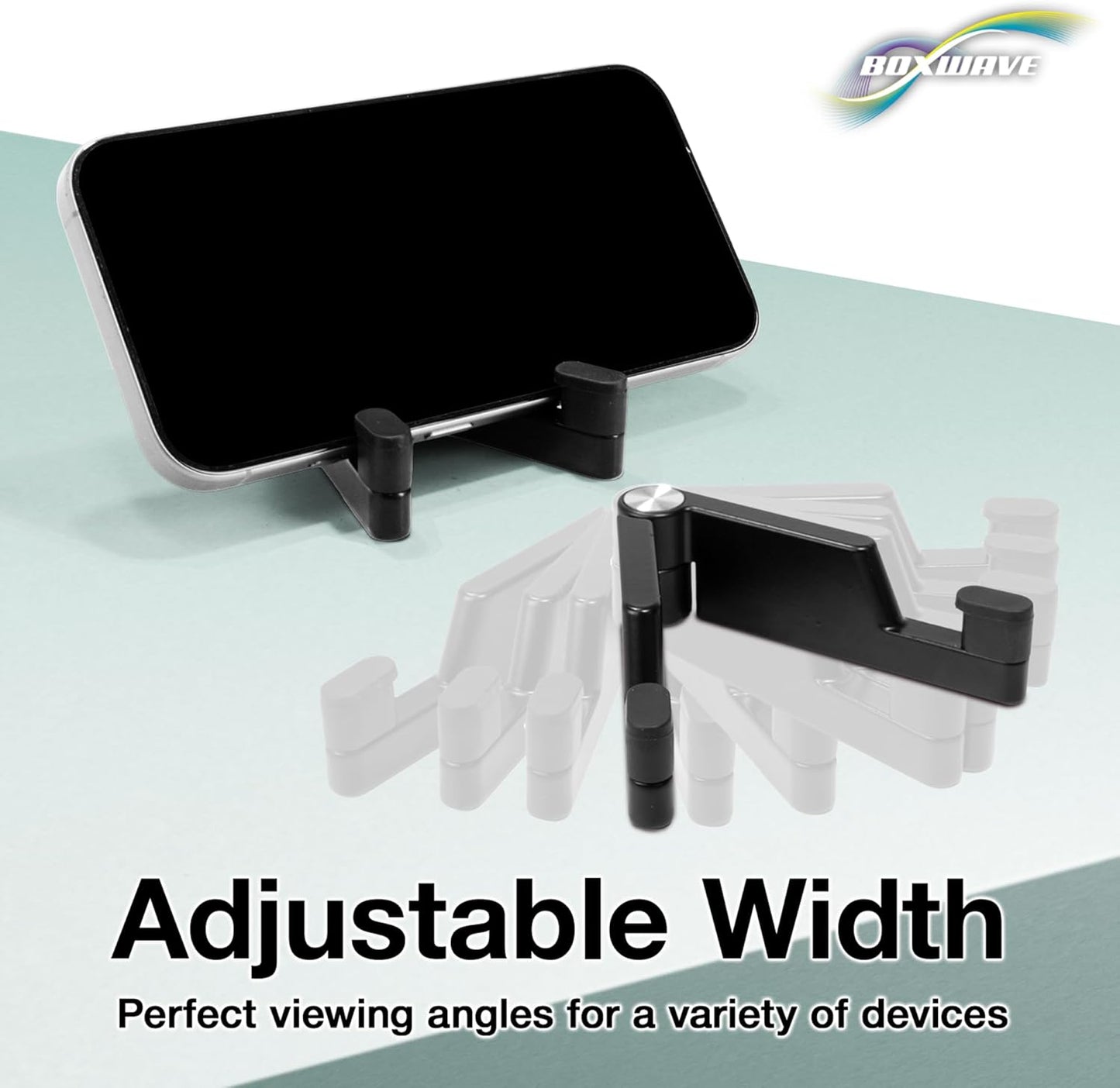 BoxWave (4K) Stand and Mount Compatible with Google TV Streamer - Desktop Aluminum SoloStand, Adjustable Hands-Free