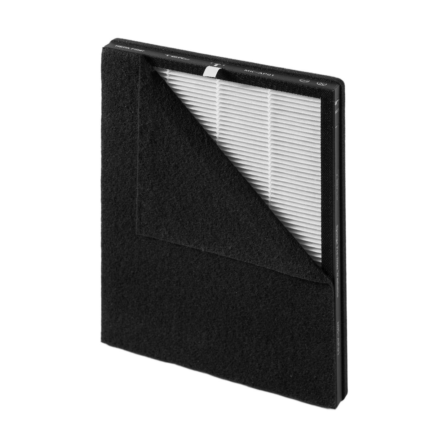 True 13 HEPA Filter Replacement Compatible with MK-AP01 / K2 / AP300 Air Purifier, H13 Grade, High Efficiency Replacement Filters for Pollen, Smoke, Dust, Pet Dander (2 Pack)