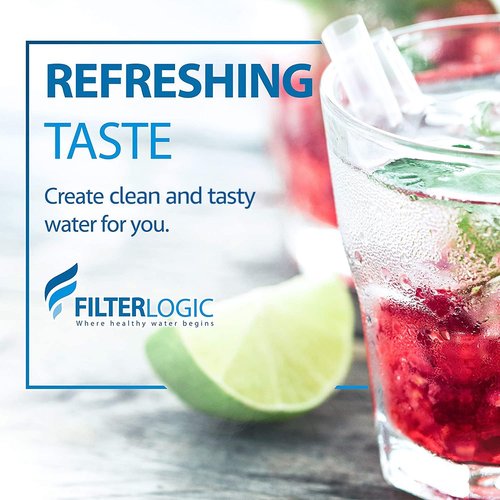 FilterLogic Pitcher Water Filter - NSF Certified Replacement for Brita® Classic & Mavea® | Pack of 6