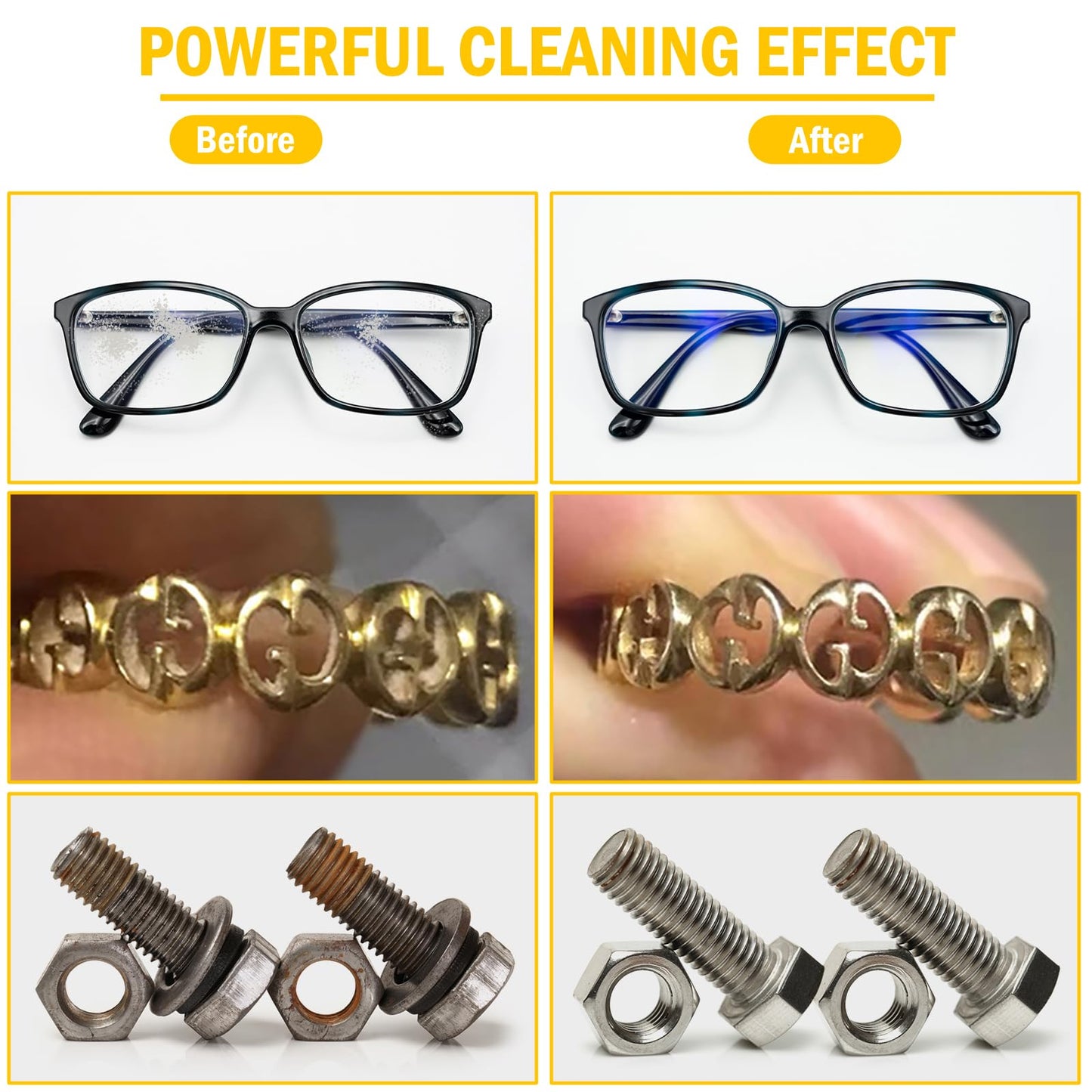 EIWEI 3L Ultrasonic Cleaner Professional Power-Adjustable Knob Jewelry Cleaning Machine with Heater Timer for Carburetor, Jewelry, Glasses, Dentures, Circuit Boards, Automotive Parts