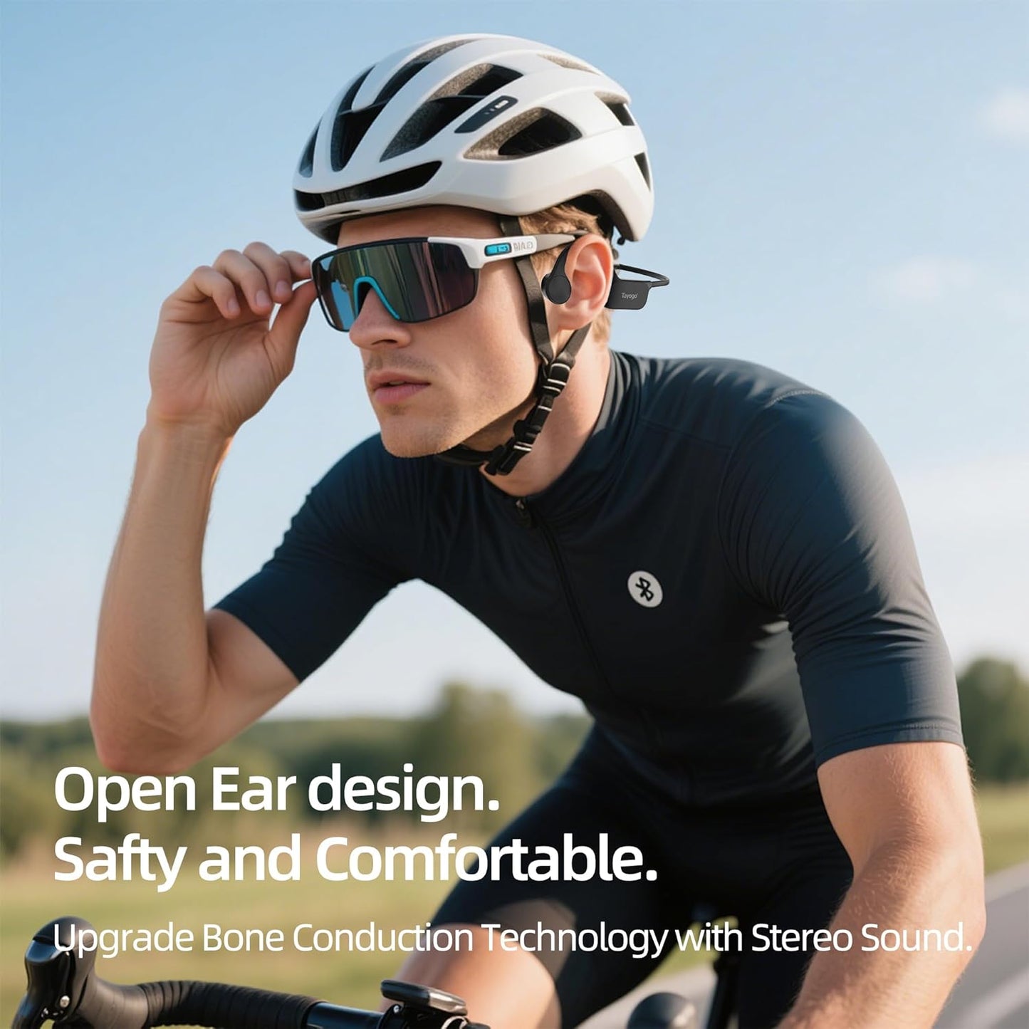 32GB MP3 Swimming IPX8 Swimming Headset 8-Hour Tayogo Waterproof Player for Laps | Bone Conduction Headphones |