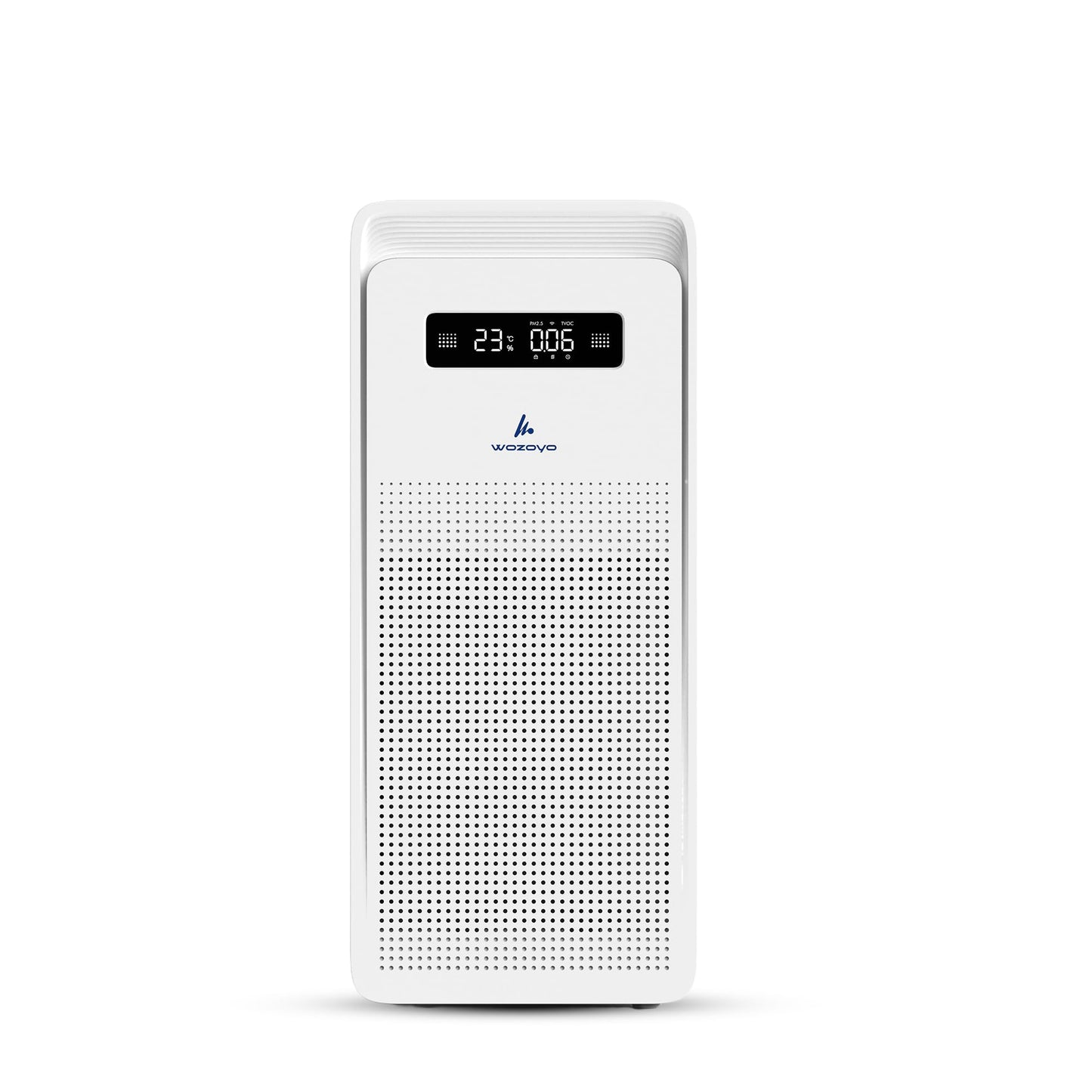 Pure Air PA6 Smart Wozoyo Air Purifier for Large Rooms, AHAM VERIFIDE, Covers 2723 ft², 363 CFM, H13 HEPA, Filters PM2.5, Odors, PM Display, Turbo Mode, App & Voice Control