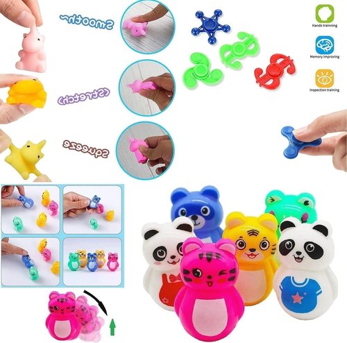 Mivanlin 117 Pcs Fidget Toys Set - Fun Party Favors for Kids 4-12 | Perfect for Goodie Bags & Classroom Prizes