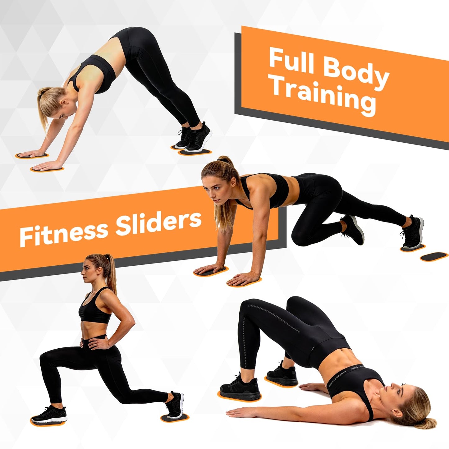 Leapiture 2Pcs Fitness Sliders Yoga Sliding Disks Exercise Sliders Carpet Fitness Disc Training Slider for Working Out, Exercise Sliding Plates for Abdominal Core Strength Training
