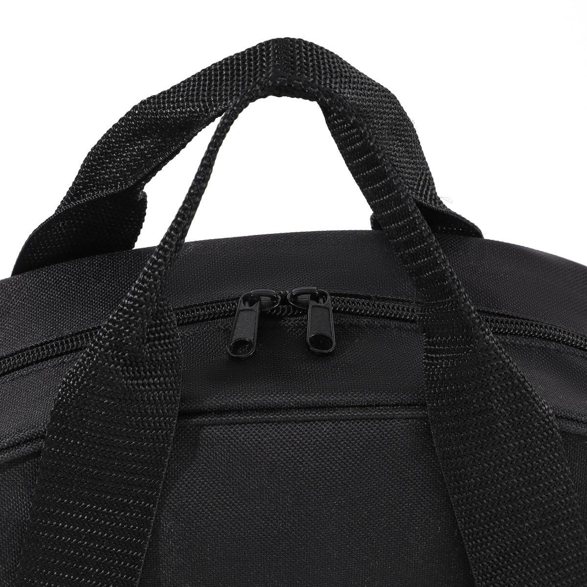 JPJYE Cable Organizer Bag - Heavy Duty Water Resistant Cable Management Storage Bag - Perfect for Jumper Cables, RV Sewer Pipe, EV Charging Cord Storage, Camper and Garden Hoses (Black, 15.8" X 15")