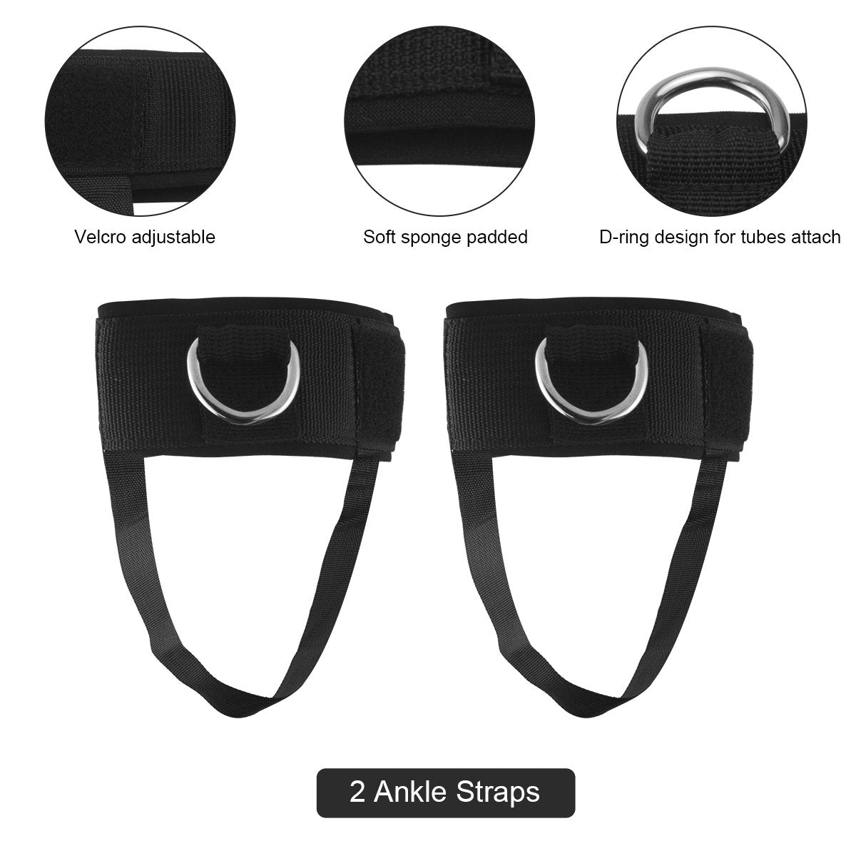 Vishusju Bounce Trainer Vertical Jump Legs Resistance Bands Glutes Muscles Workout Strength Speed Agility Training for Basketball Football