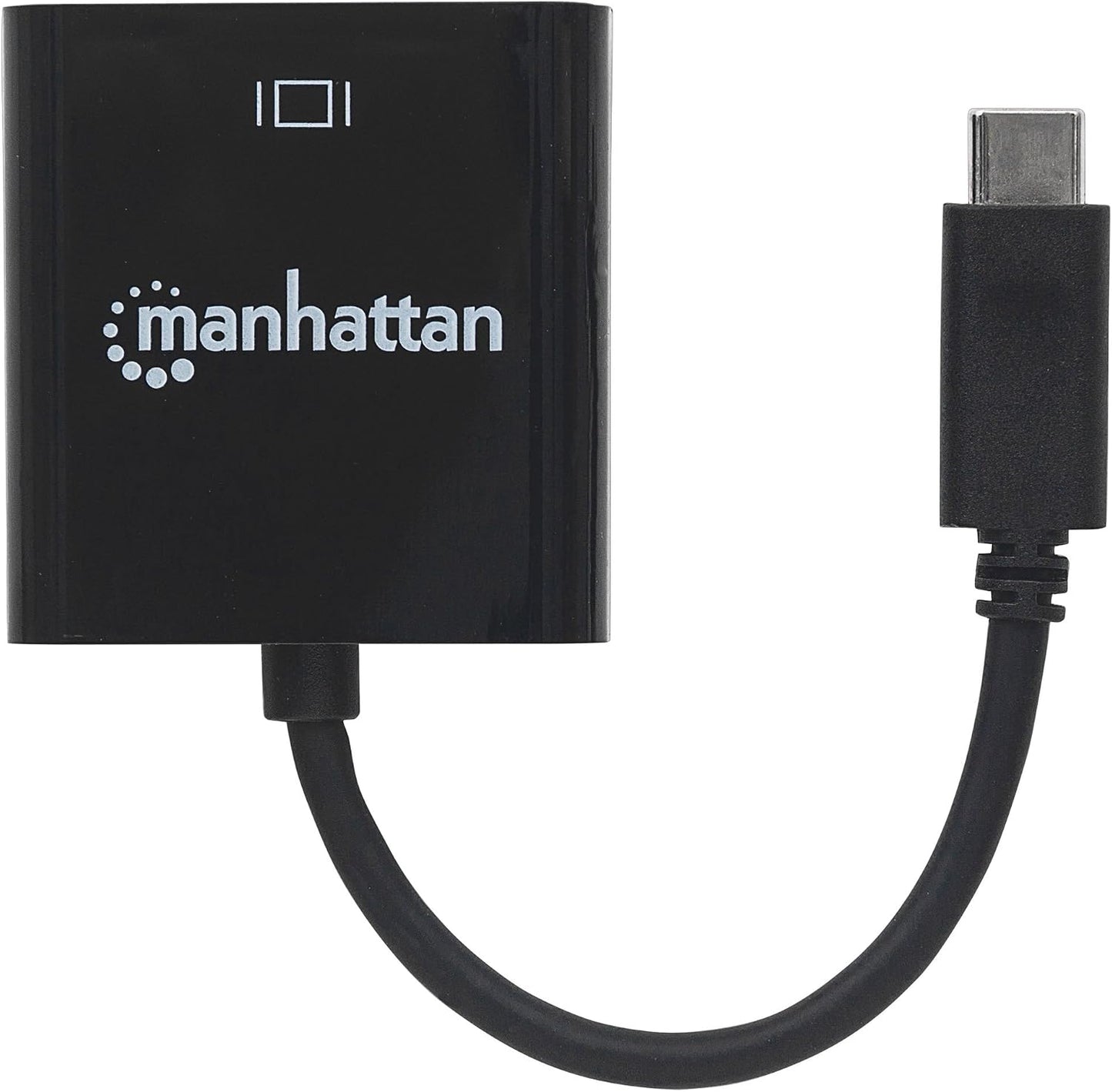 3.1 MANHATTAN Super High Speed USB Type-C-DisplayPort Converter Connector/Converter Black