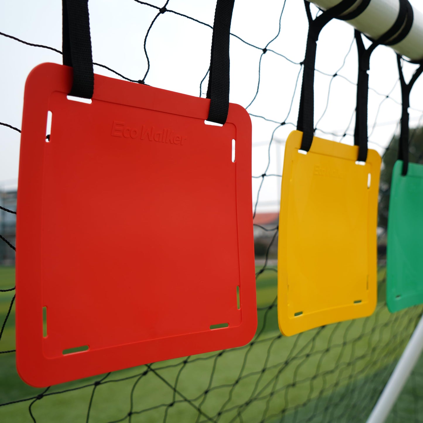 Eco Walker Soccer Goal Shooting Target Discs Sports Goal Reactive Agility Training: Enhance Accuracy and Agility for Lacrosse, Hockey, Soccer, Baseball