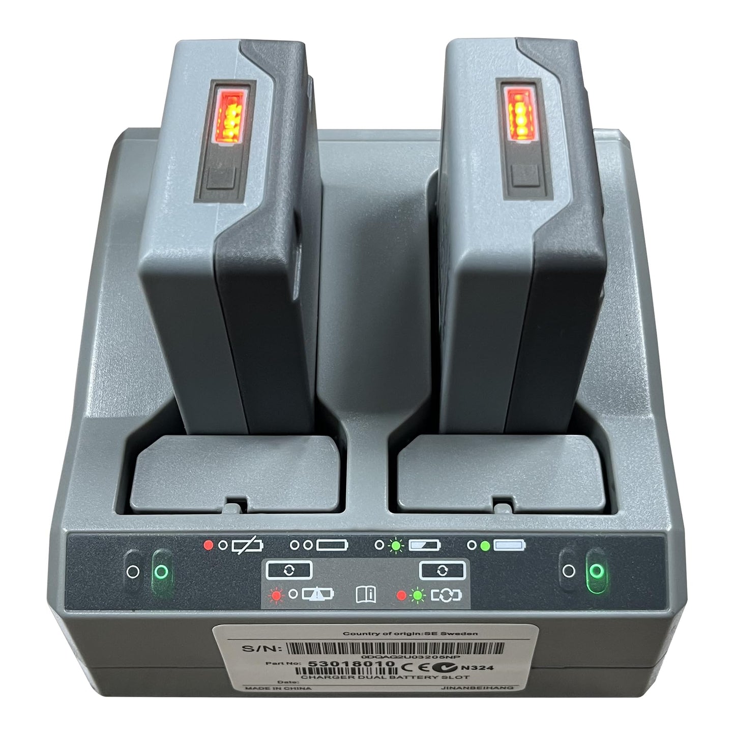 54344 76767 79400 Battery Charger for Trimble S8 S6 R6 R7 R8 R10 GNSS GPS, 53018010 Dual Simultaneous Battery Charger
