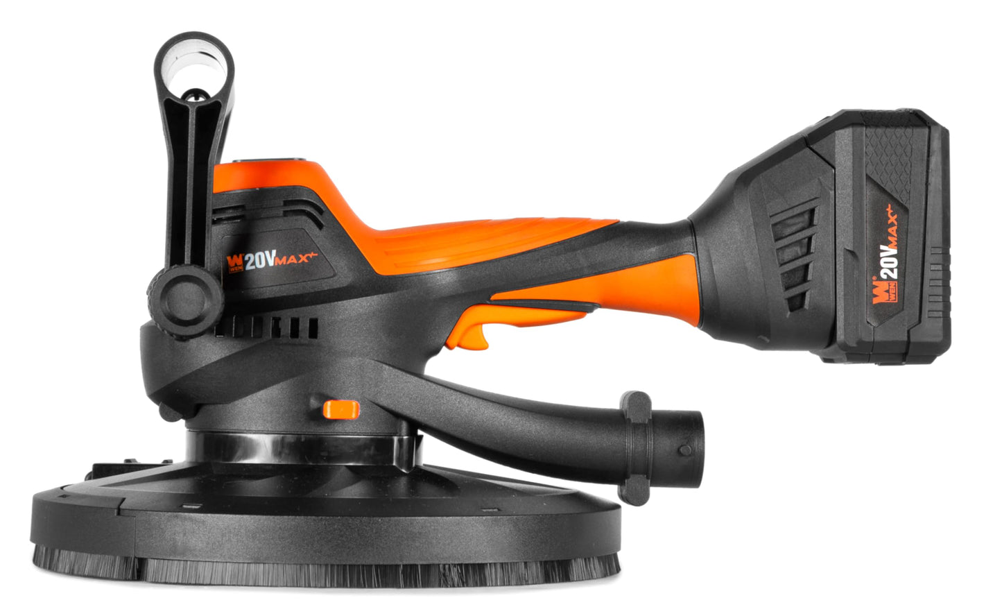 WEN 20V Max Brushless Handheld Drywall Sander with 4.0Ah Battery and Charger (20408)
