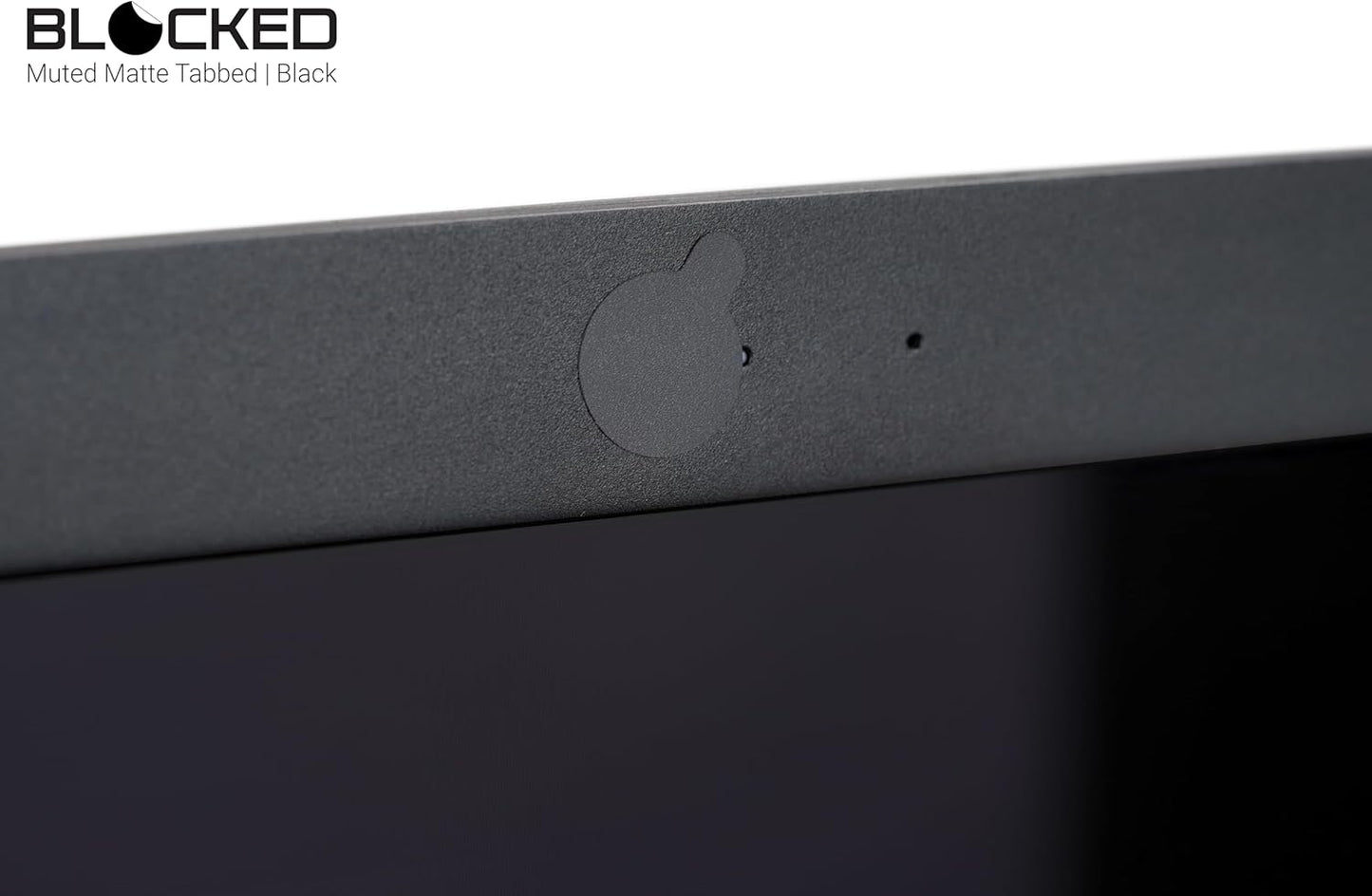 MyCamShield 57-Pack BLOCKED Webcam/Camera Vinyl Covers | Low-Tack Restickable Webcam Sticker | Multiple Sizes | Black
