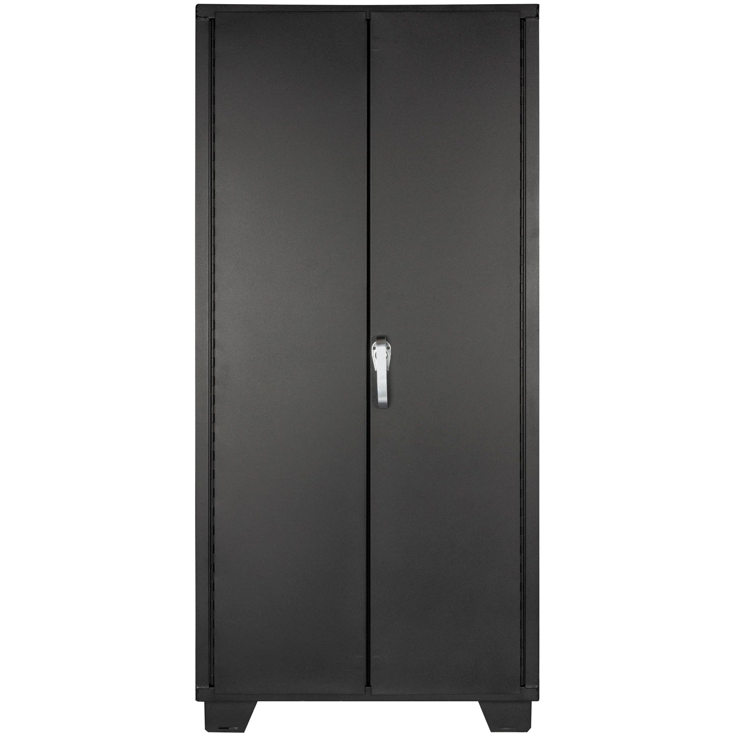 Jamco Tool Storage Cabinets with Bin Mounts, Model DZ, Includes 132 Bins, 36-Inch W x 24-Inch D x 78-Inch H, Red Bins