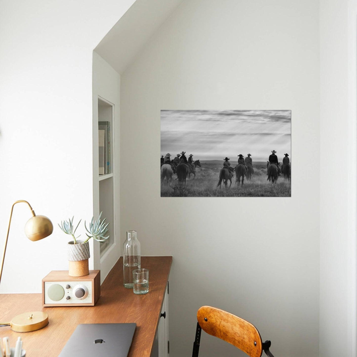 Art.com Wall Art Prints Riding Out by Dan Ballard, Animals Decor, 24" x 16"