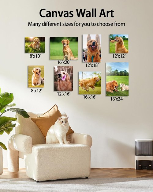 AbcCustomize Canvas Prints - Personalized Photo Art for Home Decor | Next Day Shipping, Ready to Hang
