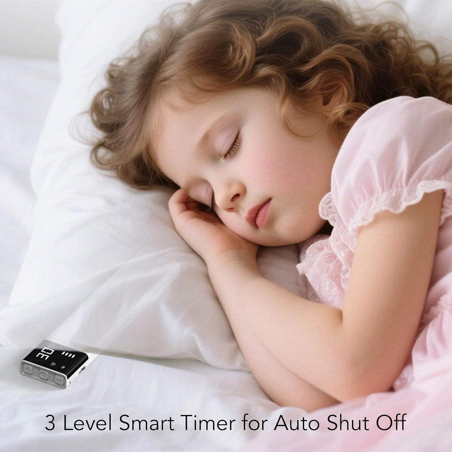 36 CCYLEZ Pillow Speaker, Non Invasive Sleep Aid with Bone Conduction Technology and White Noise Options