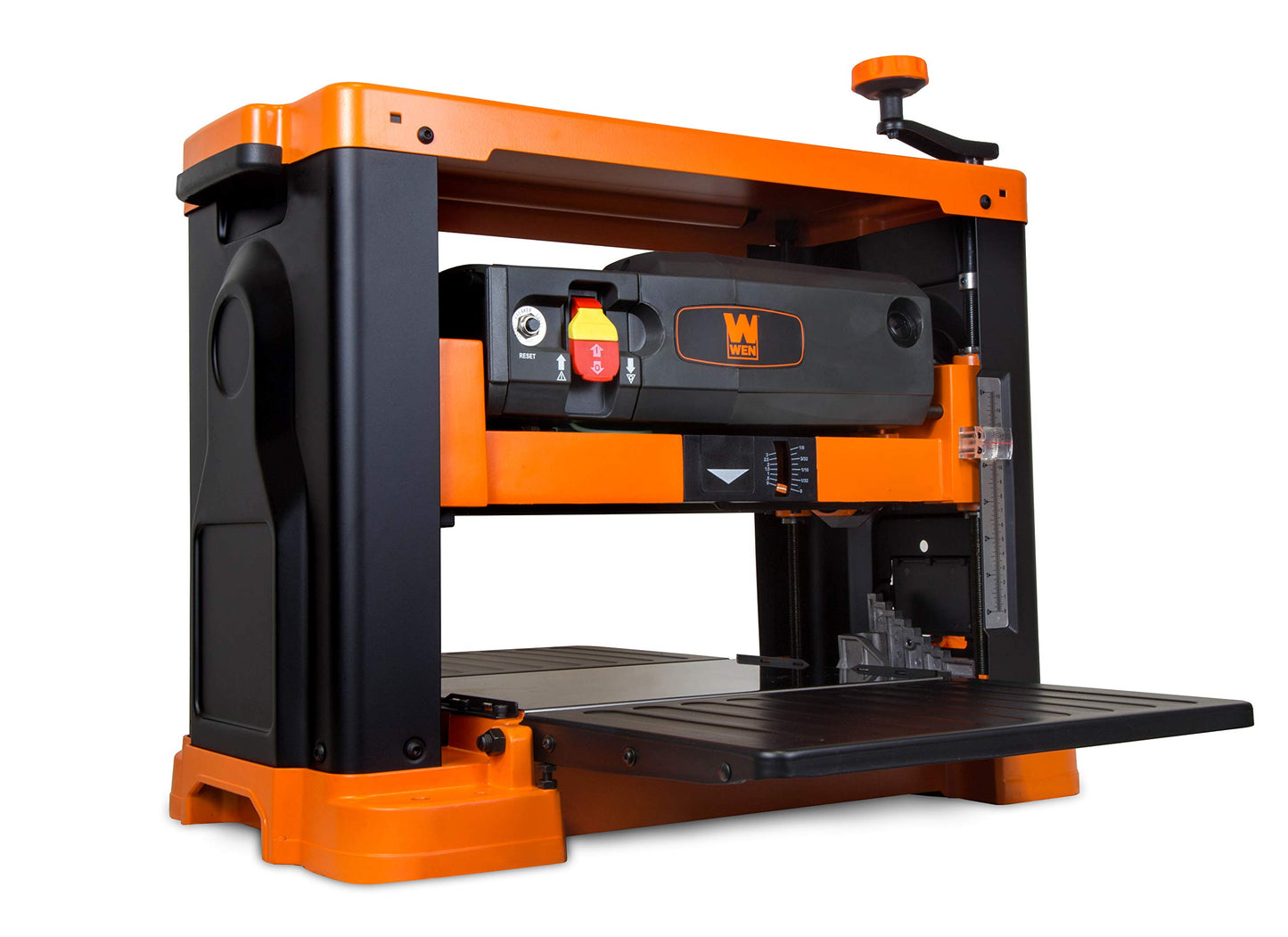 WEN PL1326 15-Amp 13-Inch Spiral Benchtop Thickness Planer & 6502T 4.3-Amp 4 x 36 in. Belt and 6 in. Disc Sander with Cast Iron Base