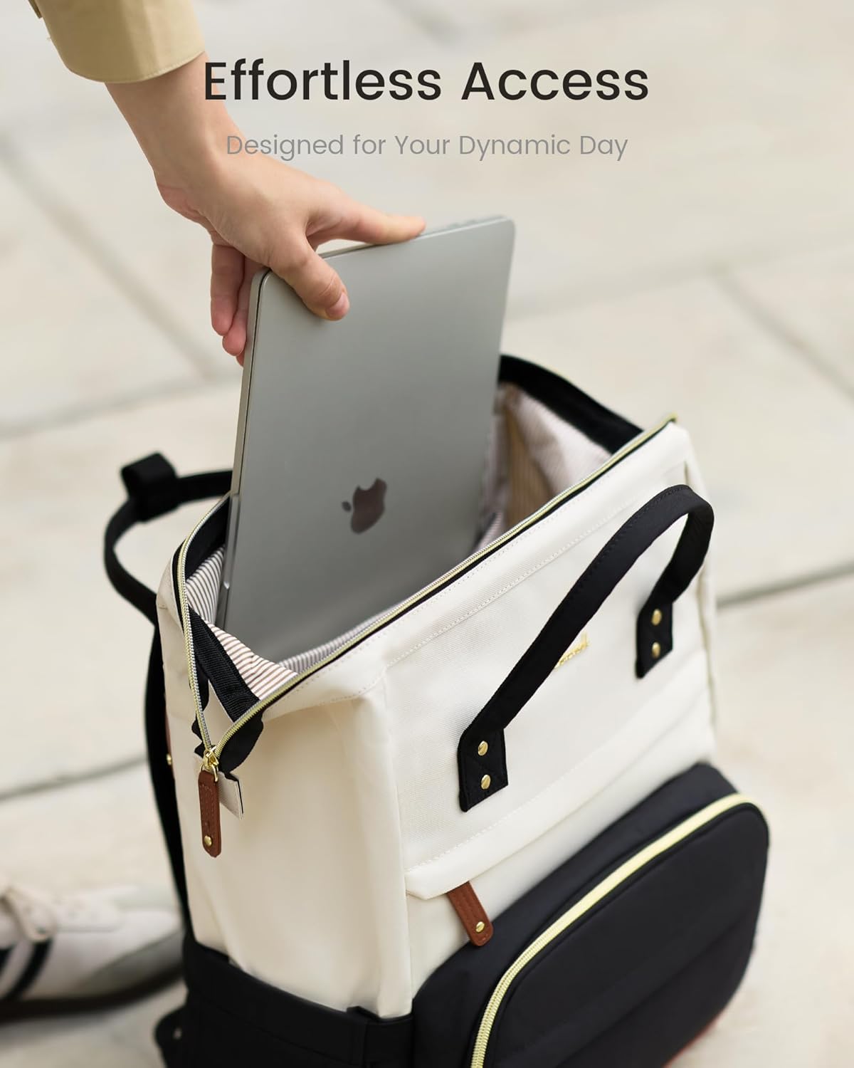 Backpack 15.6 Inch Backpacks Daypack LOVEVOOK Laptop for Women, Work Business Purse With Large Capacity, Waterproof