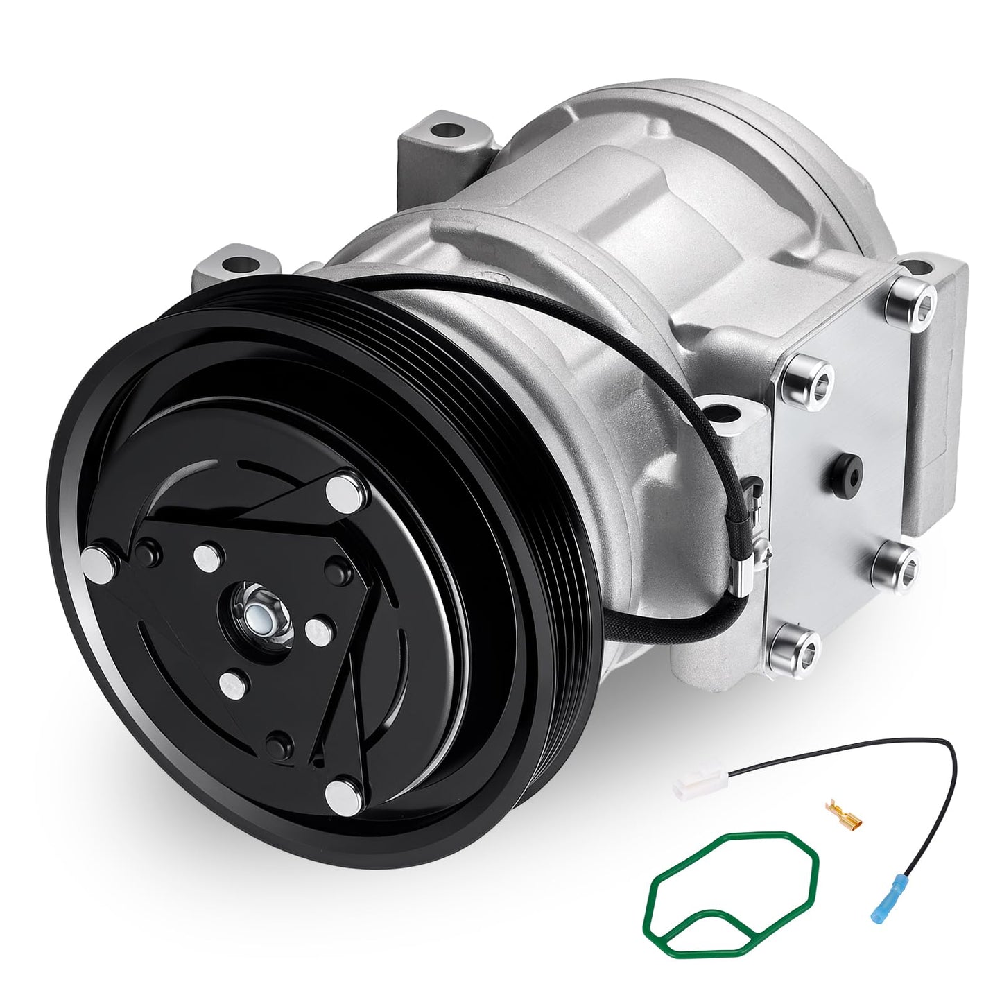 SYKRSS 78328 Air Conditioning A/C Compressor with Clutch Compatible with Acura Legend 1991-1995 3.2L, for RL 1996-2004 3.5L, for TL 1996-1998 2.5L 3.2L, Gas