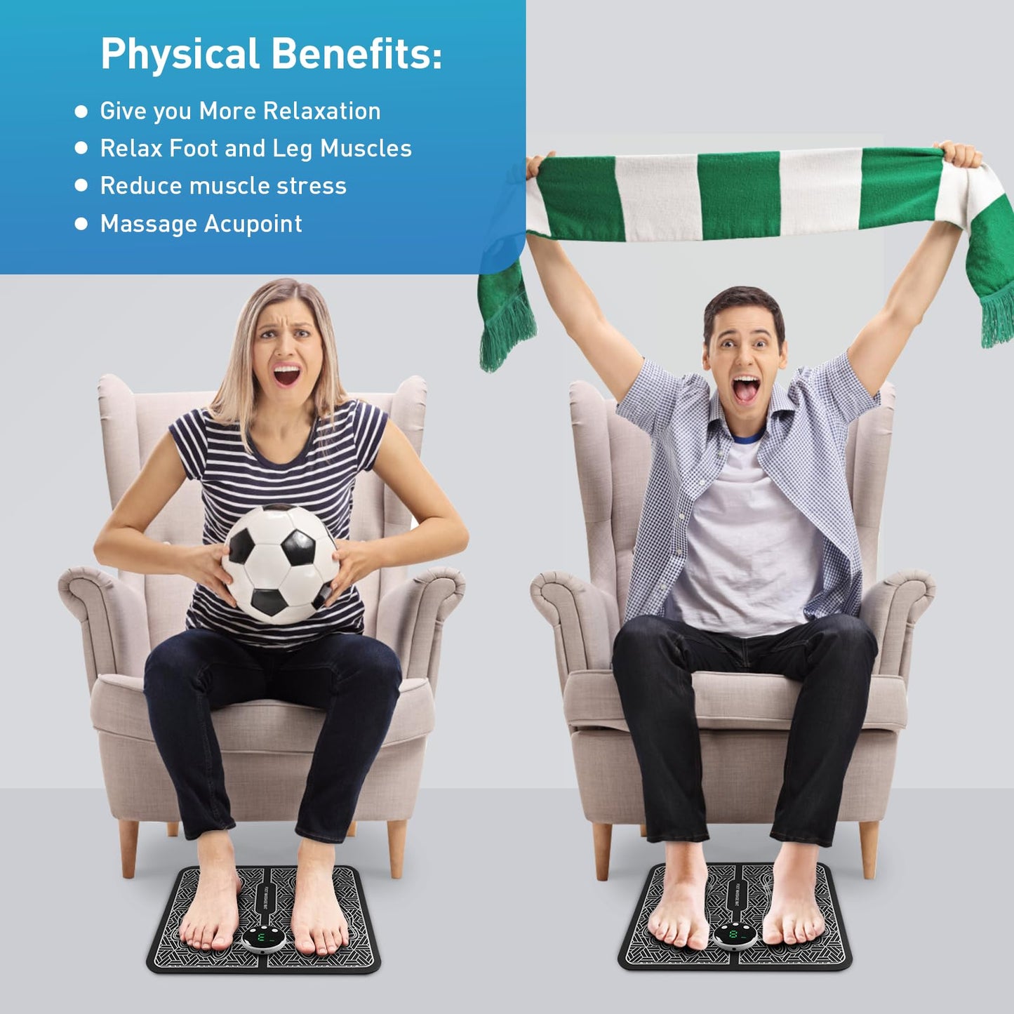 Phixnozar Foot Massager Mat-2X-Large