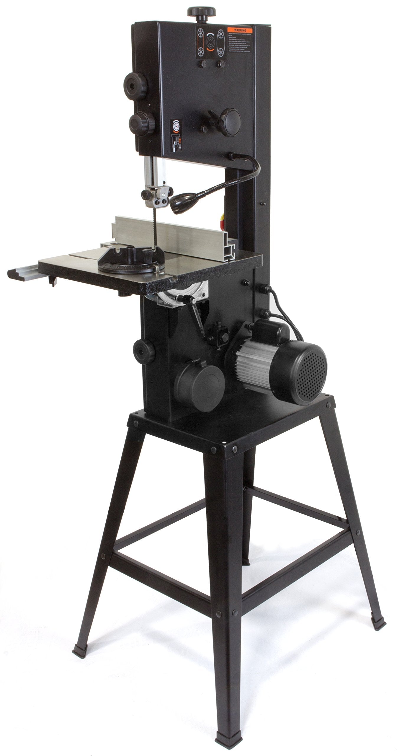 WEN Band Saw with Stand, 10-Inch, 3.5-Amp, Two-Speed (BA3962) & 6502T 4.3-Amp 4 x 36 in. Belt and 6 in. Disc Sander with Cast Iron Base