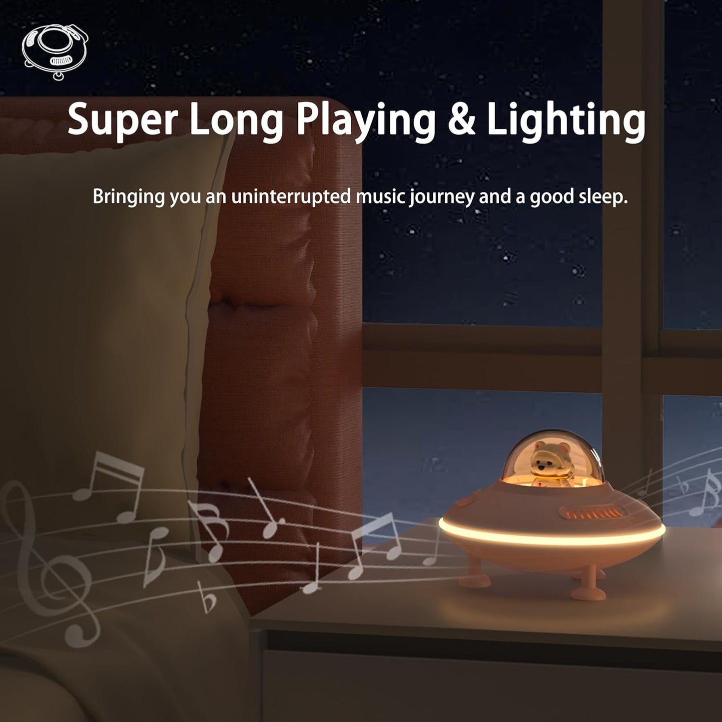 Baolira 5.4, Small Wireless Speaker, Bluetooth Speaker with Night Light for Pink Room Decor, Bluetooth USB
