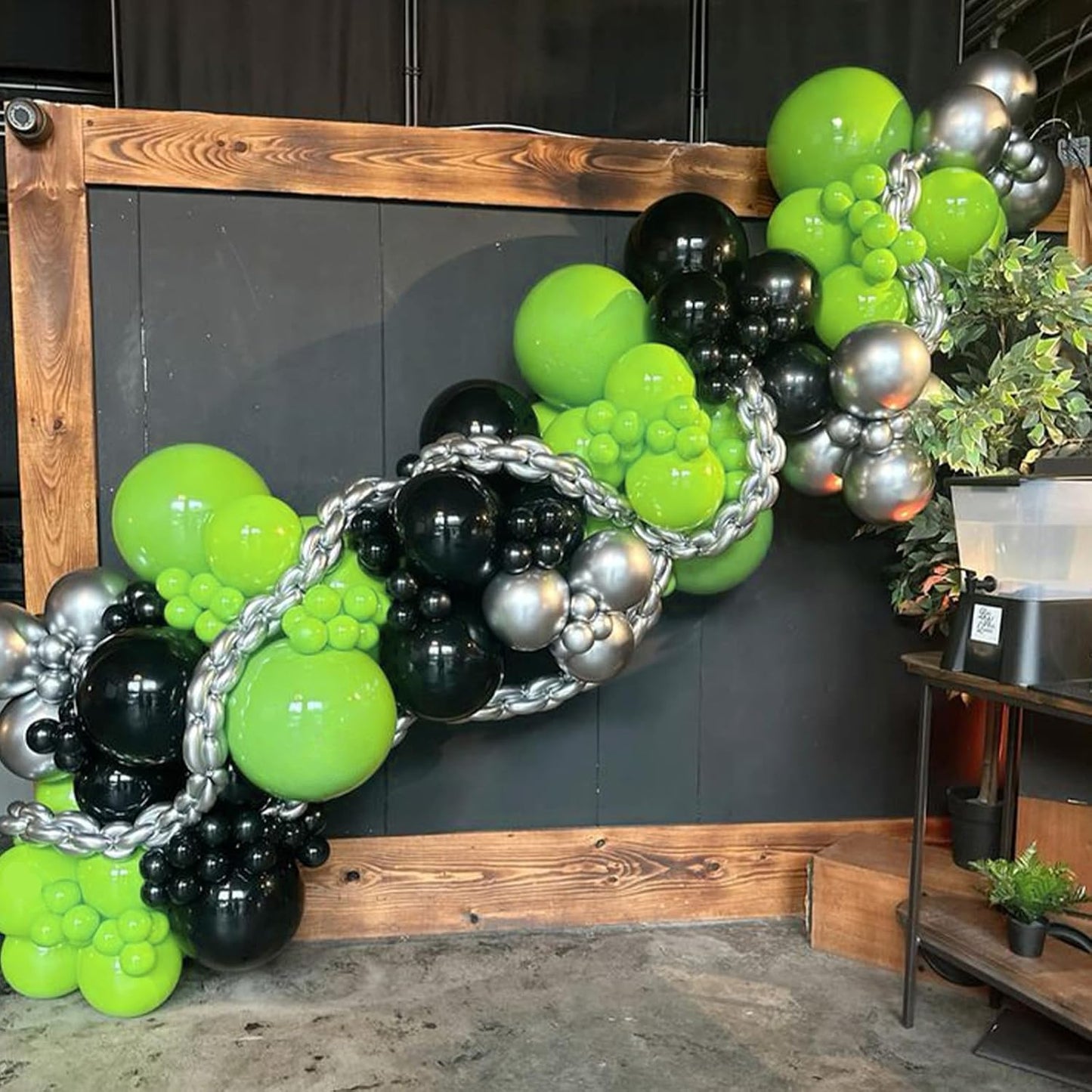 Skiennix Lime Green Balloons - 120-Piece Set for Dinosaur Baby Shower & Birthday Party Decor | 5-18 Inch Sizes