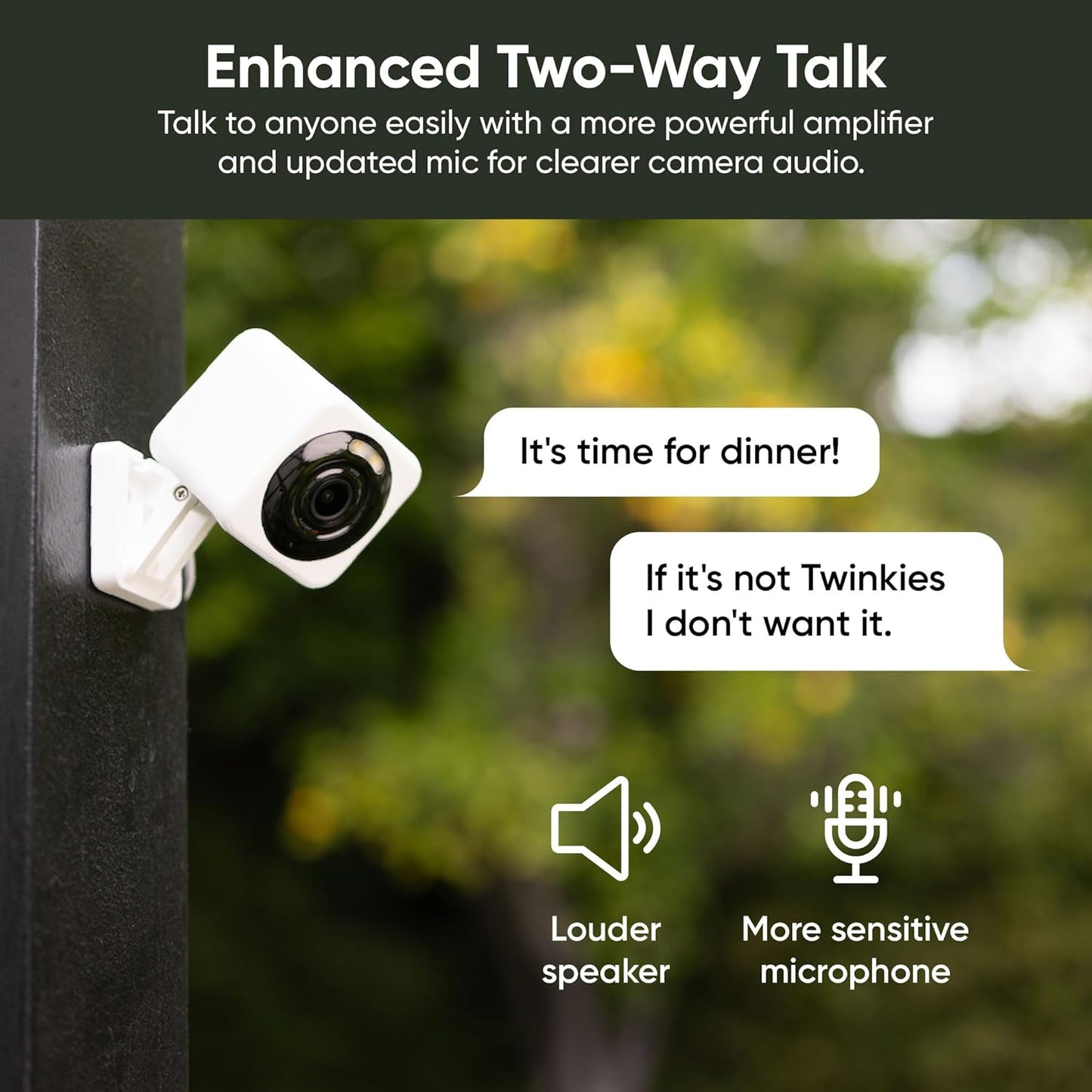 WYZE v4 2.5K Cam (Latest Model), AI Security Camera, Indoor/Outdoor Cameras for Home Security, Baby Monitor & Pet