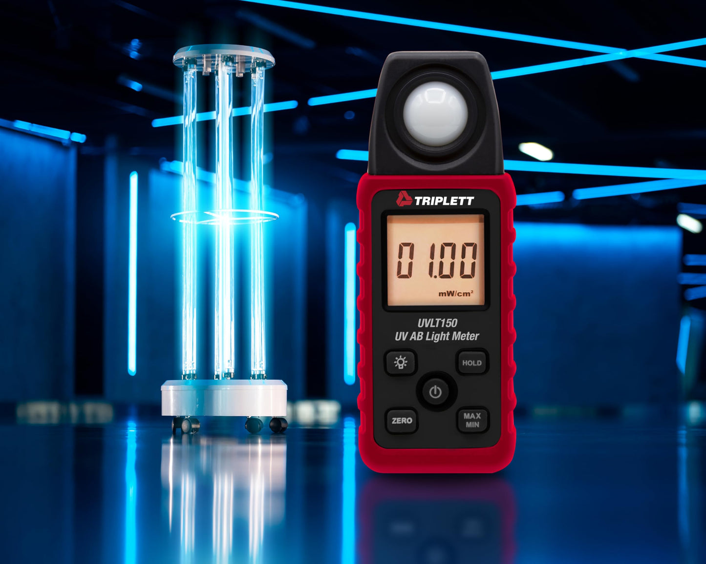 Triplett UVLT150 UV AB Light Meter