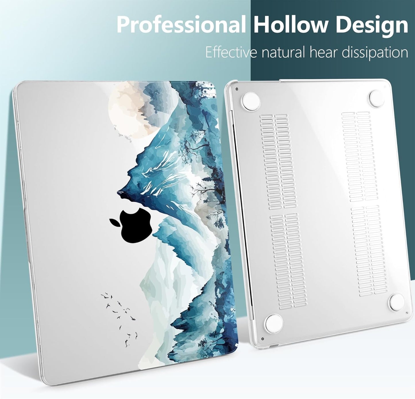 DONGKE M5 15 inch 2026 2025-2023 A3448 A3241 A3114 A2941 M4 M3 M2 Compatible with MacBook Air Case Liquid Retina