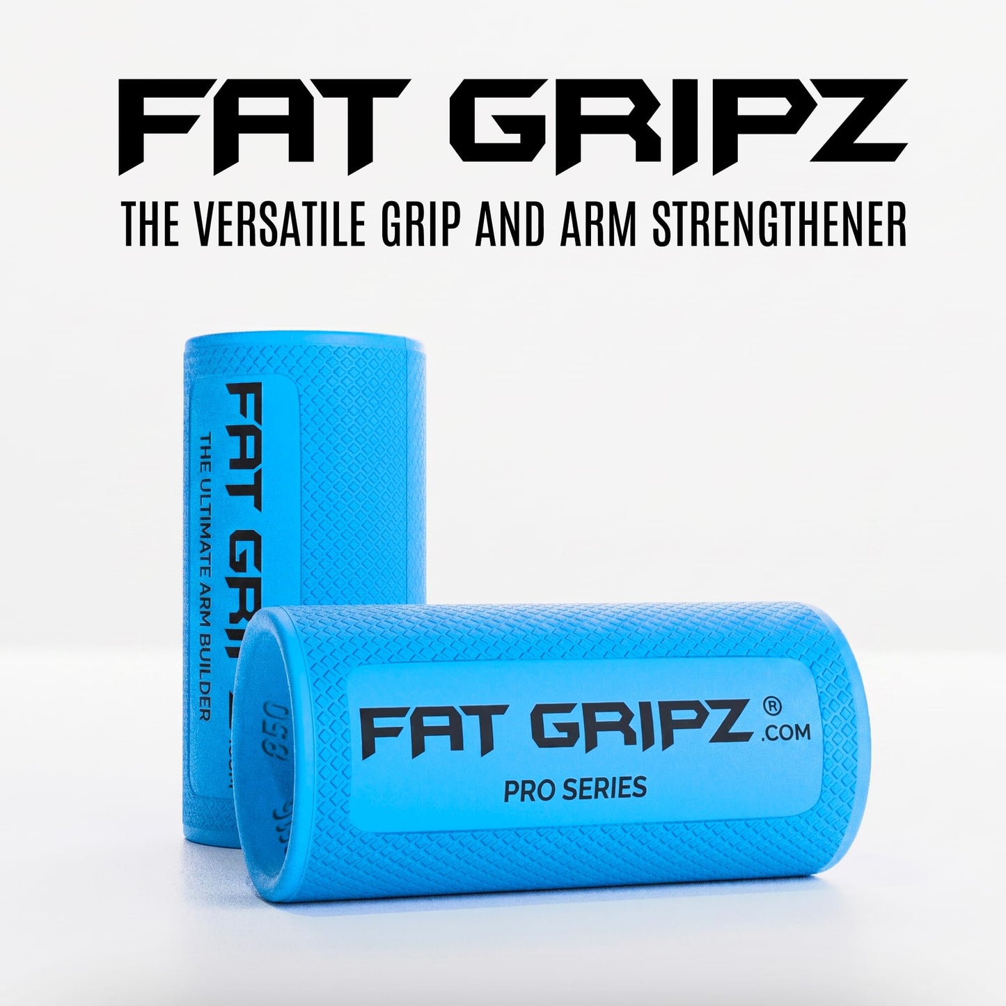 Fat Gripz - Thick Grips - Increased Muscle Fiber Activation - Bigger Arms (4x Men's Health Award Winner)