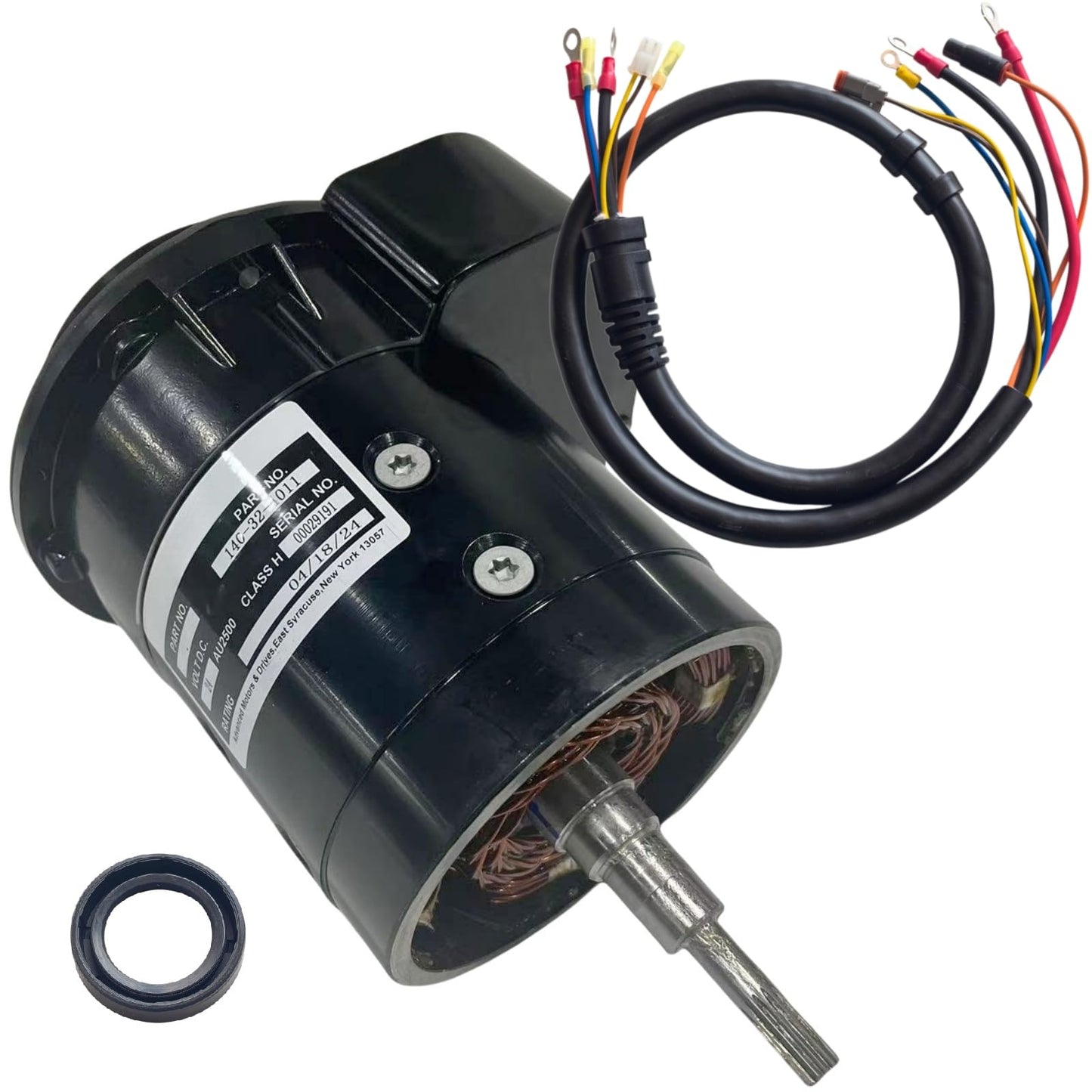 SKYJOINTS 70001345 JLG 70001345 Electric Drive Motor with Drive Cable W/Brake JLG Parts JLG ES Scissor Drive Motor for JLG ES Series Scissor Lift 2030ES 2646ES 3246ES 2630ES…