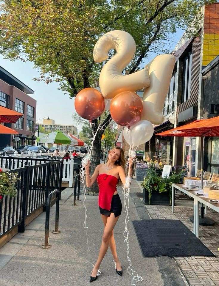 Number 6 Balloon 40 Inch - Cream White Birthday Decorations for Boys & Girls | Perfect for 6th Birthday Celebrations