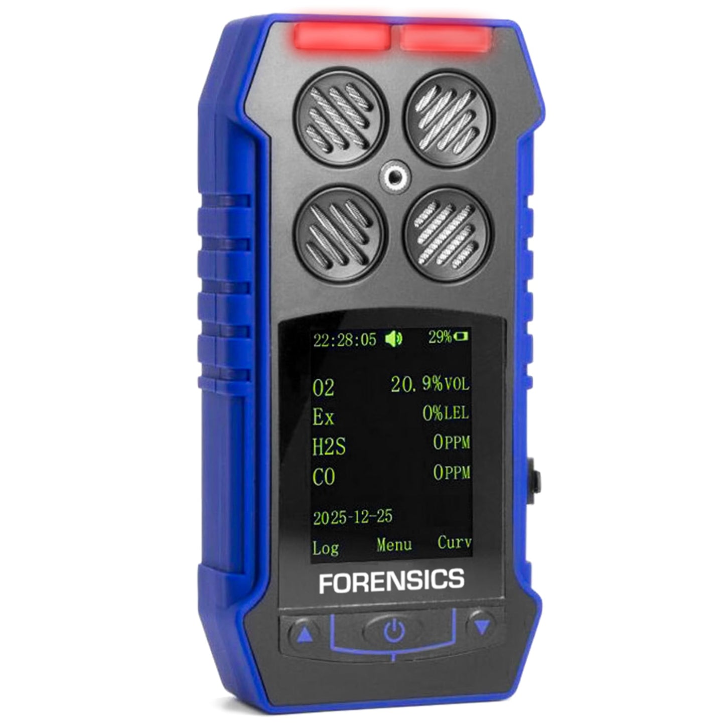 Multigas 4 Gas Monitor | with USA NIST Calibration Certificate | CO, H2S, CO, EX LEL |