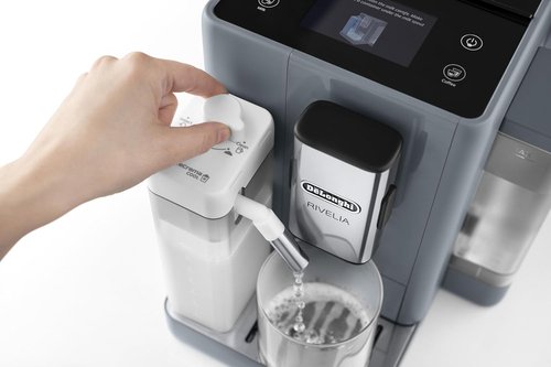 De'Longhi Rivelia LatteCrema Coffee Maker - Cool Upgrade Set for Perfect Lattes and Cappuccinos