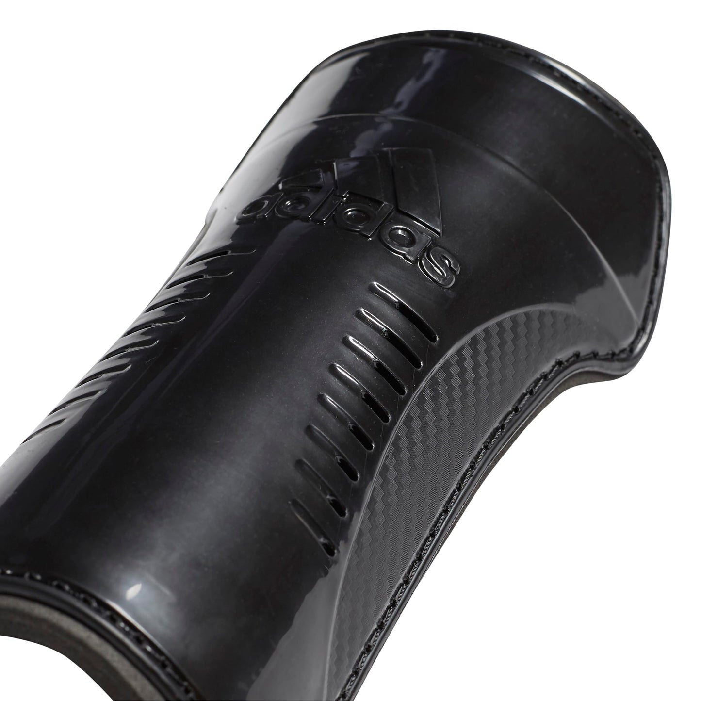 adidas Unisex-Child Performance Youth Sock Shin Guards, Black/White, Small