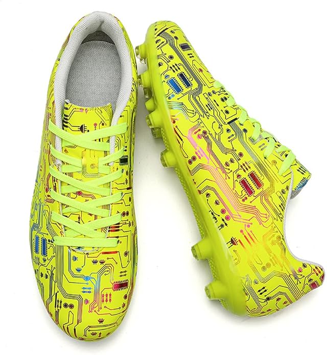 Unisex Low Top AG Sports Soccer Cleats Training Shoes Non-Slip Wear Resistant Football Shoes