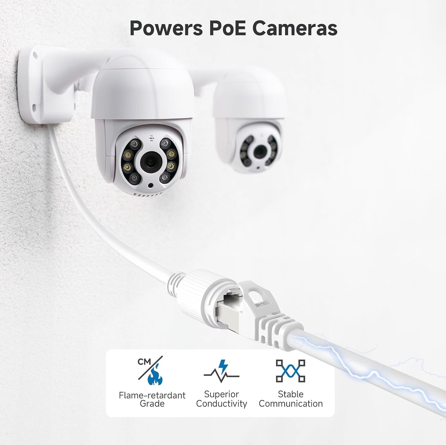 10Gbps 6A 50ft, 6A Cat6A Cable Matters Snagless Shielded Cat Ethernet Cable - Cat Cable, Cord, Ethernet Cord, White