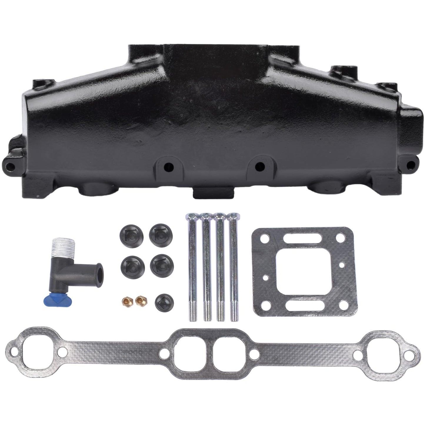 Exhaust Manifold 860246A10 Replacement for Mercruiser MCM/MIE GM V8 305 350 377 Engines 1983-2002 5.0L 5.7L, Port/Starboard Side #860246Q11,87114A19,9-40507 Mixizap