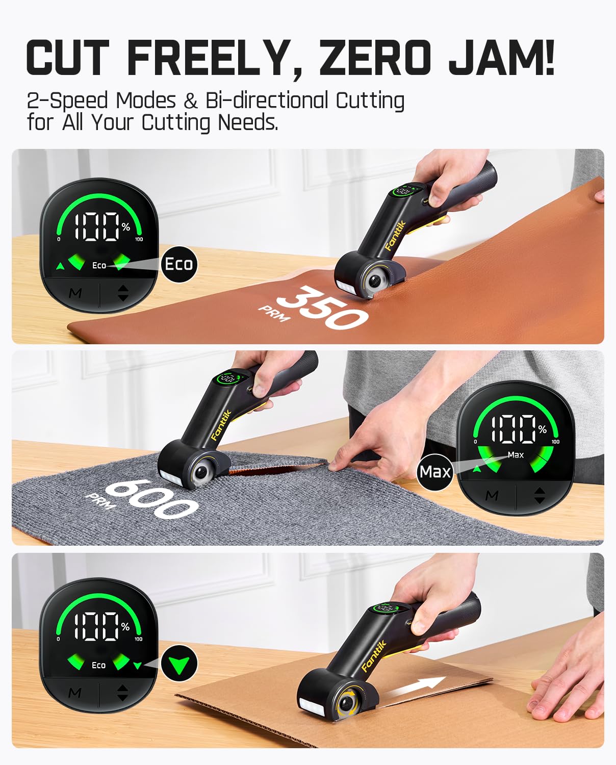 Fanttik C10 Pro BowGuide Electric Cardboard Cutter & Fanttik Y10 Pro 7.2V Cordless Pruning Shears with Brushless Motor