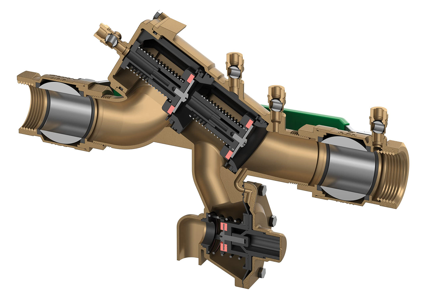 Zurn Wilkins 12-975XL3 1/2" 975XL3 Reduced Pressure Principle Backflow Preventer