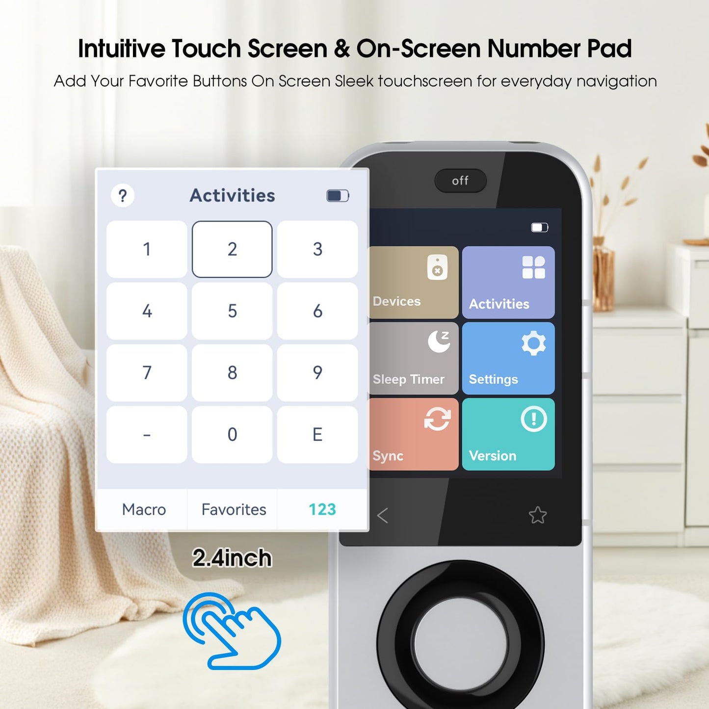 SofaBaton X2 Universal Remote Control with Touchscreen, Powerful Hub, One-Touch Activities, Custom APP, Compatible with IR/Bluetooth/RF/WiFi Devices, Works with Alexa&Google Assistant&Home Assistant