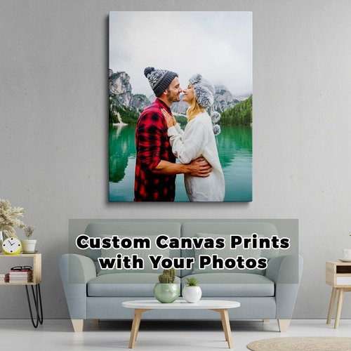 GMissT Canvas Prints - Personalized Photo Canvas Posters for Home Decor | Custom Sizes & Gift Wrapping Available