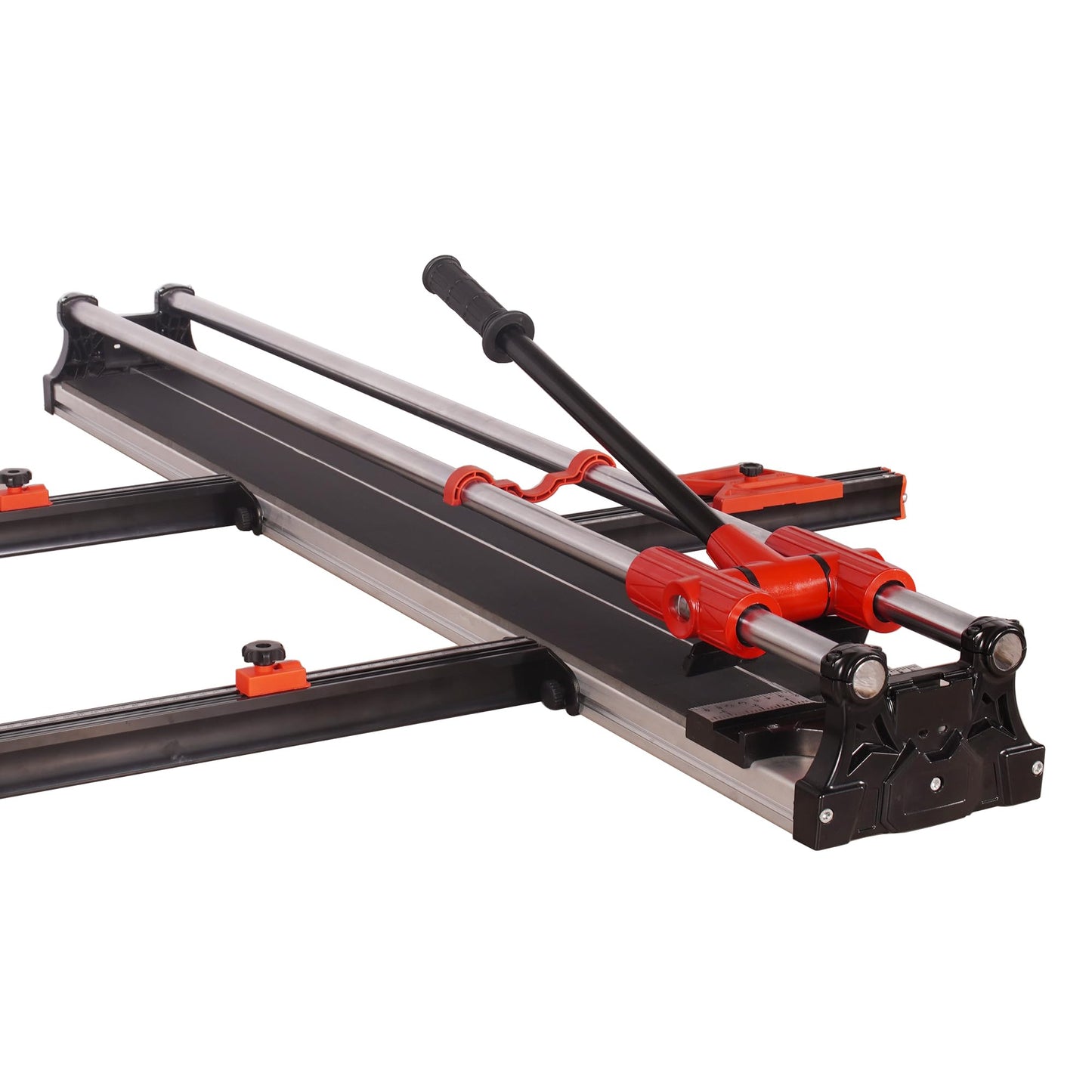 ROJOO 48" Double Guide Rails Manual Tile Cutting Machine Wide Aluminum Bottom Plate Ceramic Porcelain Floor Tile Cutter Heavy Duty 1200mm/120cm R2818T120
