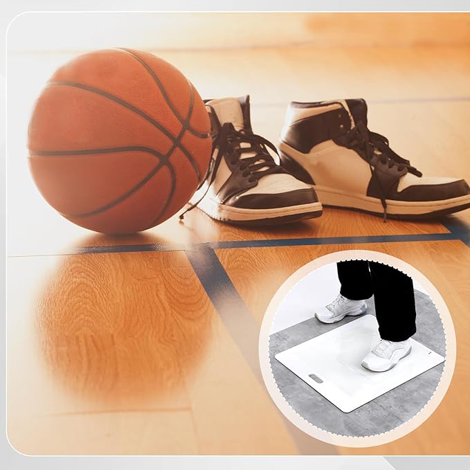 Basketball Sticky Adhesive Mat Replacement Sheets Clean Grip Tacky Floor Mats Replacement Sheet Courtside Basketball Court Accessory for Remove Dust Dirt from Shoe