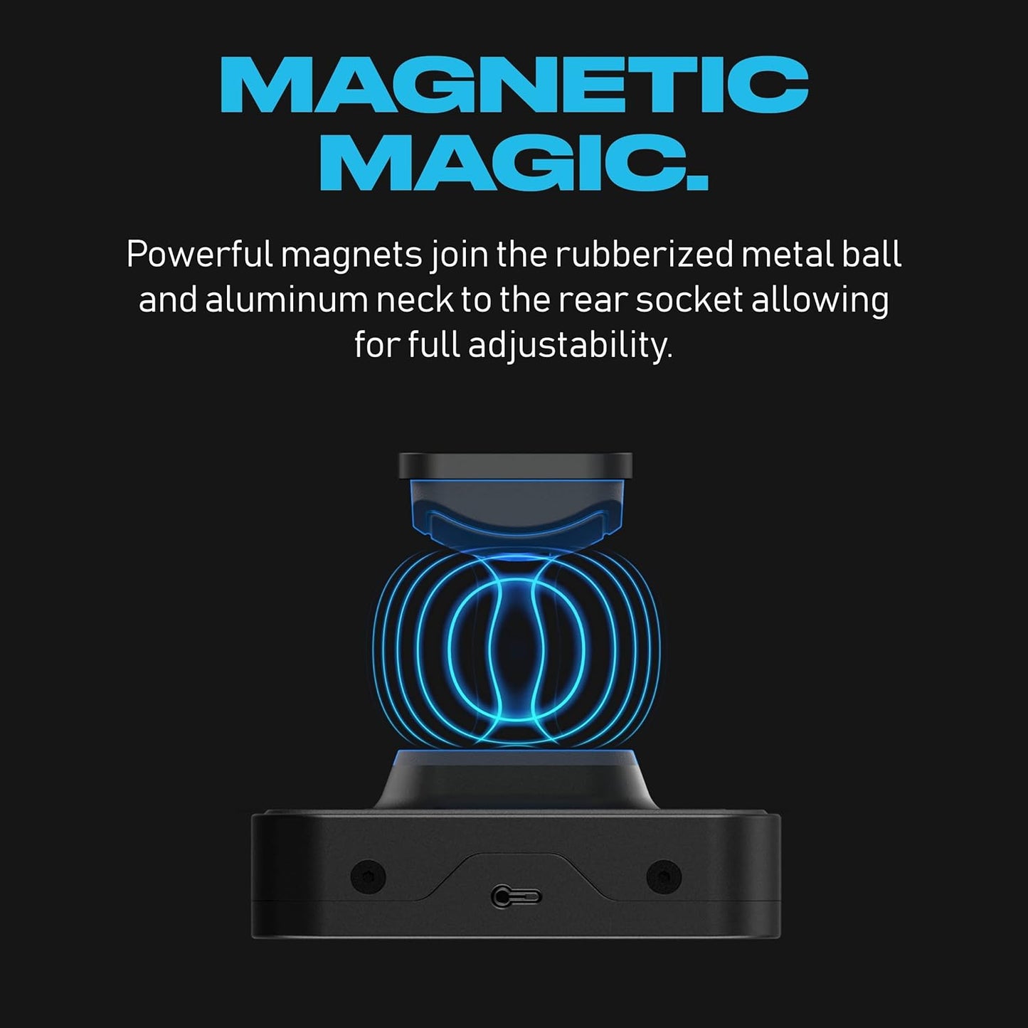 MRK1 FUSE Portable Webcam Light Kit | Magnetic Edge-Lit Adjustable Color for Video Conferencing, Streaming