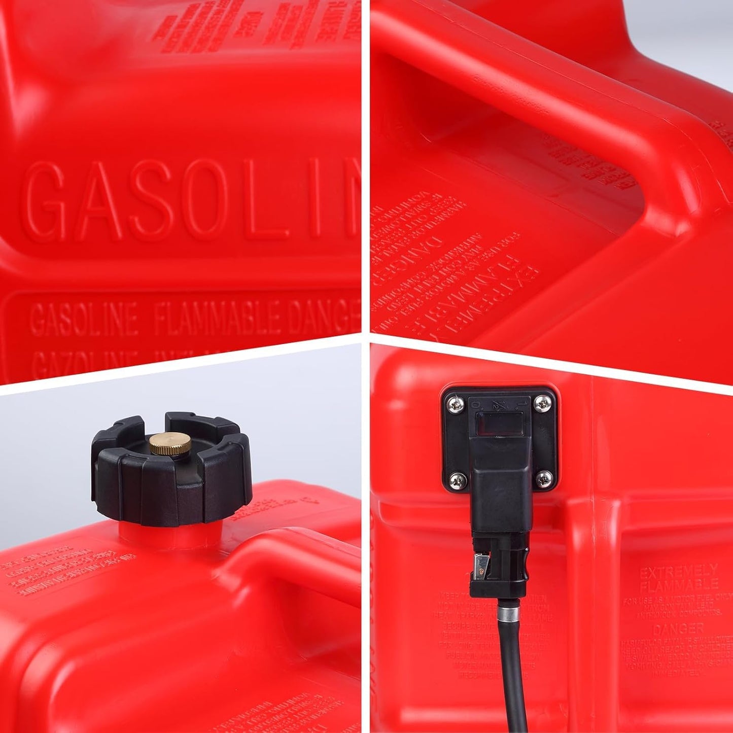 EPA-Compliant 3 Gallon Marine Tank – Leak-Resistant Portable Storage for Boating, Outboard Motors & Outdoor Power Equipment