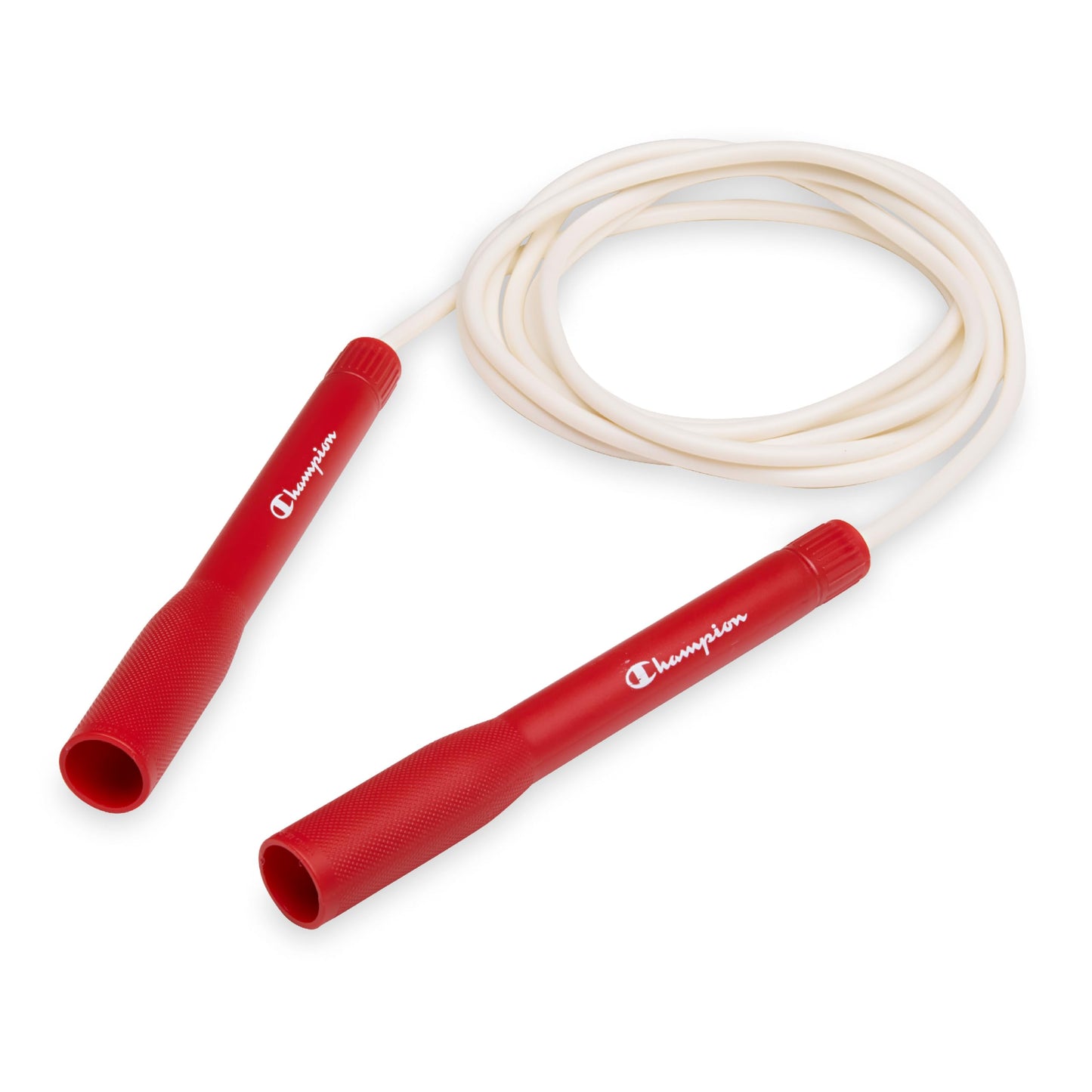 Champion Classic Exercise Jump Rope for Men and Women (Red), Adjustable 9 Ft Speed Rope for Adult Fitness, Smooth Rotation Skipping Rope for Endurance, Coordination, and Full-Body Conditioning