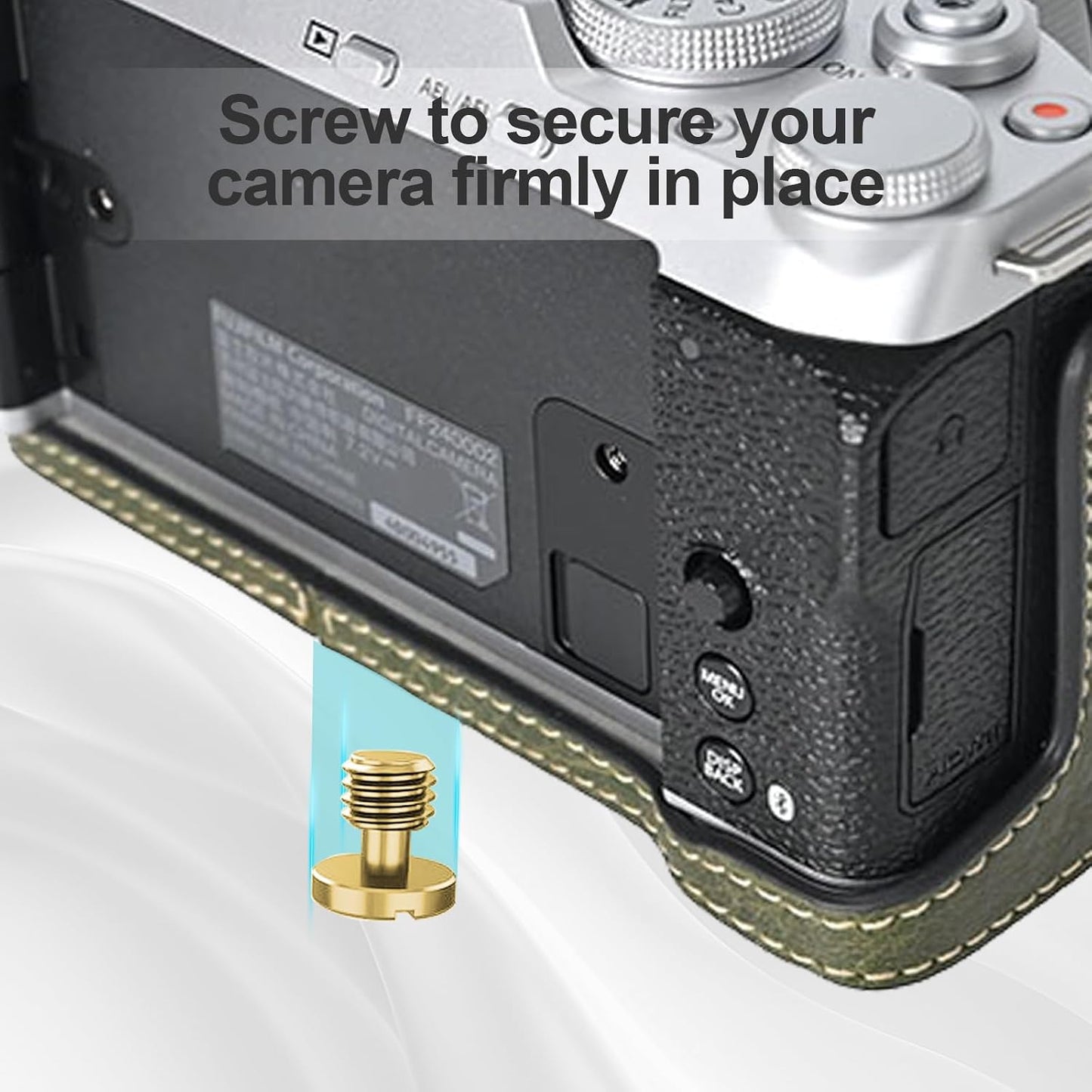 XM5 X-M5 XM5 VOVMOEYA Protective Camera Case for Fujifilm Mirrorless Camera,Fuji Camera Case Fuji Half Case With Front