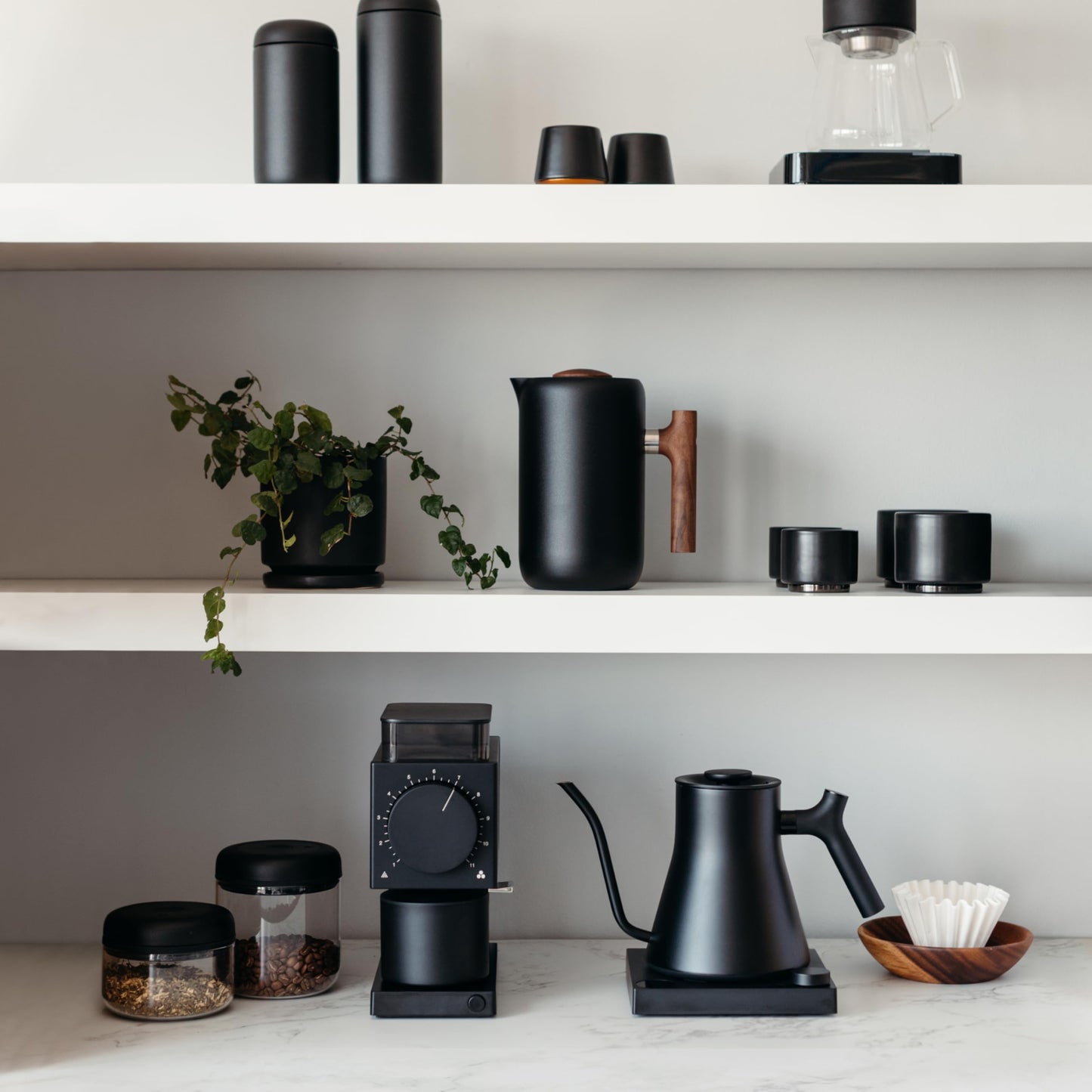 Fellow Ode Gen 2 64mm Flat Burr Coffee Grinder, Single Dose, 31 Grind Settings, Electric, Stainless Steel, Quiet & Anti-Static for Pour Over, French Press & Cold Brew – Matte Black