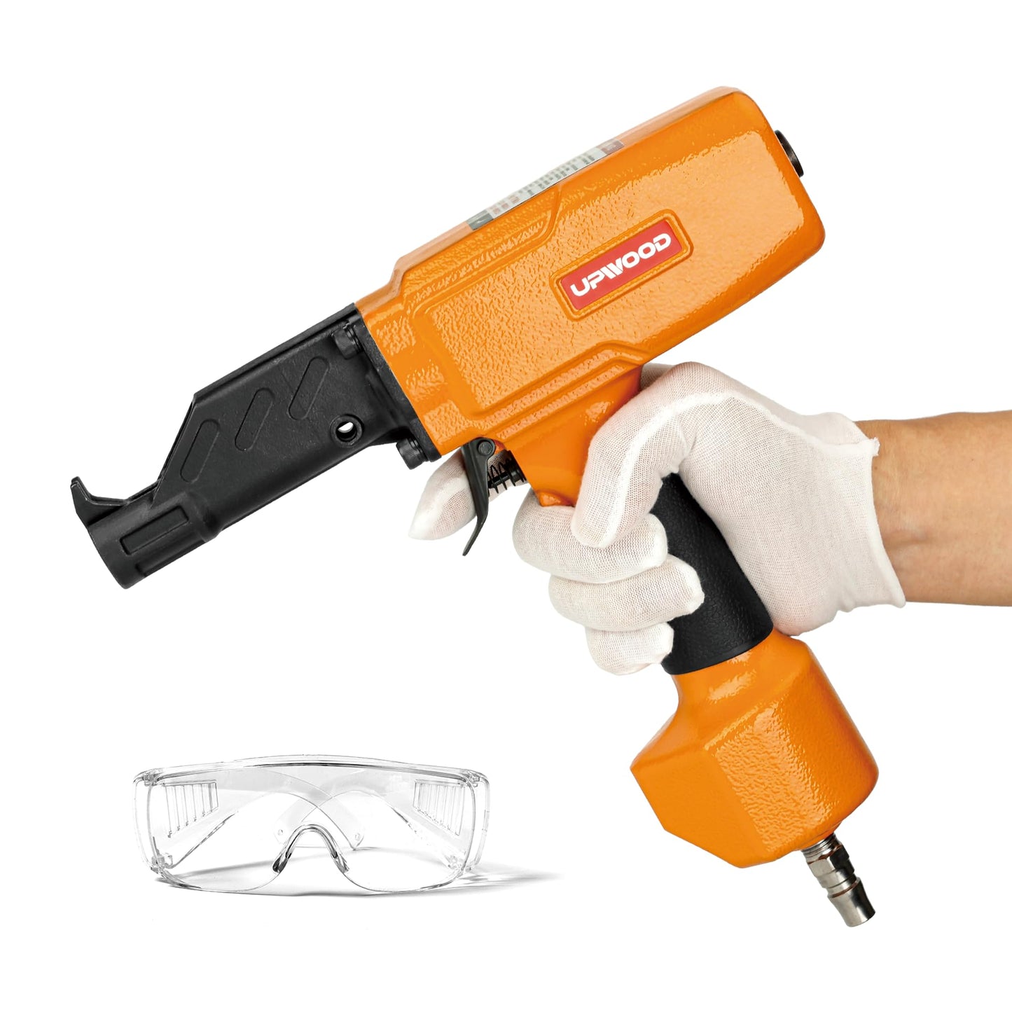 UPWOOD Air Nail Puller Nail Remover Pneumatic Denailer Tool for Recycled Wood Fence Pallet (Ideal for soft or medium-hard woods)